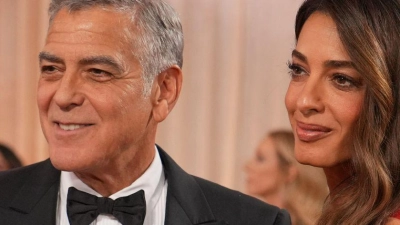 George und Amal Clooney leben mit ihren Zwillingen einen Teil des Jahres in der südfranzösischen Provence. (Archivbild) (Foto: Jordan Strauss/Invision/dpa)