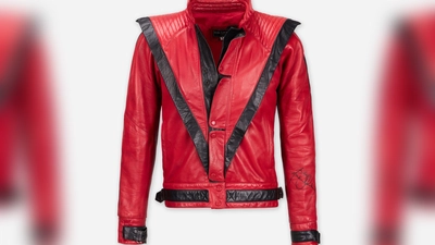 Die ikonische „Thriller“-Jacke könnte einen Rekordpreis erzielen. (Handout)  (Foto: ---/Courtesy of Julien's Auctions/dpa)