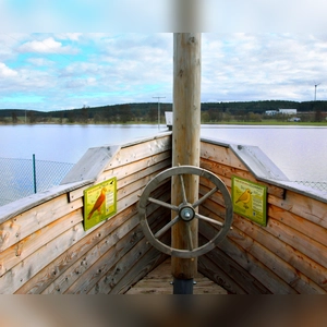 Seemannsgefühle - gesehen am Spielplatz in Reinhardshofen (Foto: Bettina Schemel)