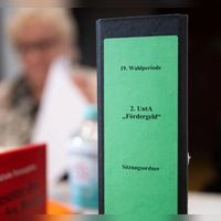Der Untersuchungsausschuss zur Vergabe von Fördermitteln war vom Berliner Abgeordnetenhaus im Dezember 2025 eingesetzt worden. (Archivbild) (Foto: Christophe Gateau/dpa)