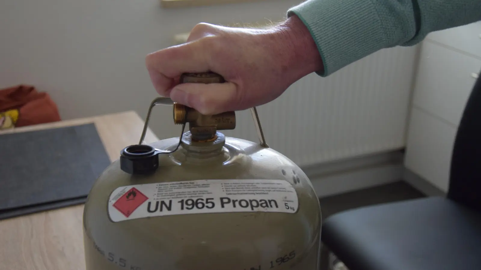 Wie viel Gas letztlich ausgetreten ist, konnte im Rahmen der Verhandlung nicht geklärt werden. Aufgrund von Videos ist aber klar, dass die Menge für eine Explosion gereicht hätte. (Foto: Florian Schwab)