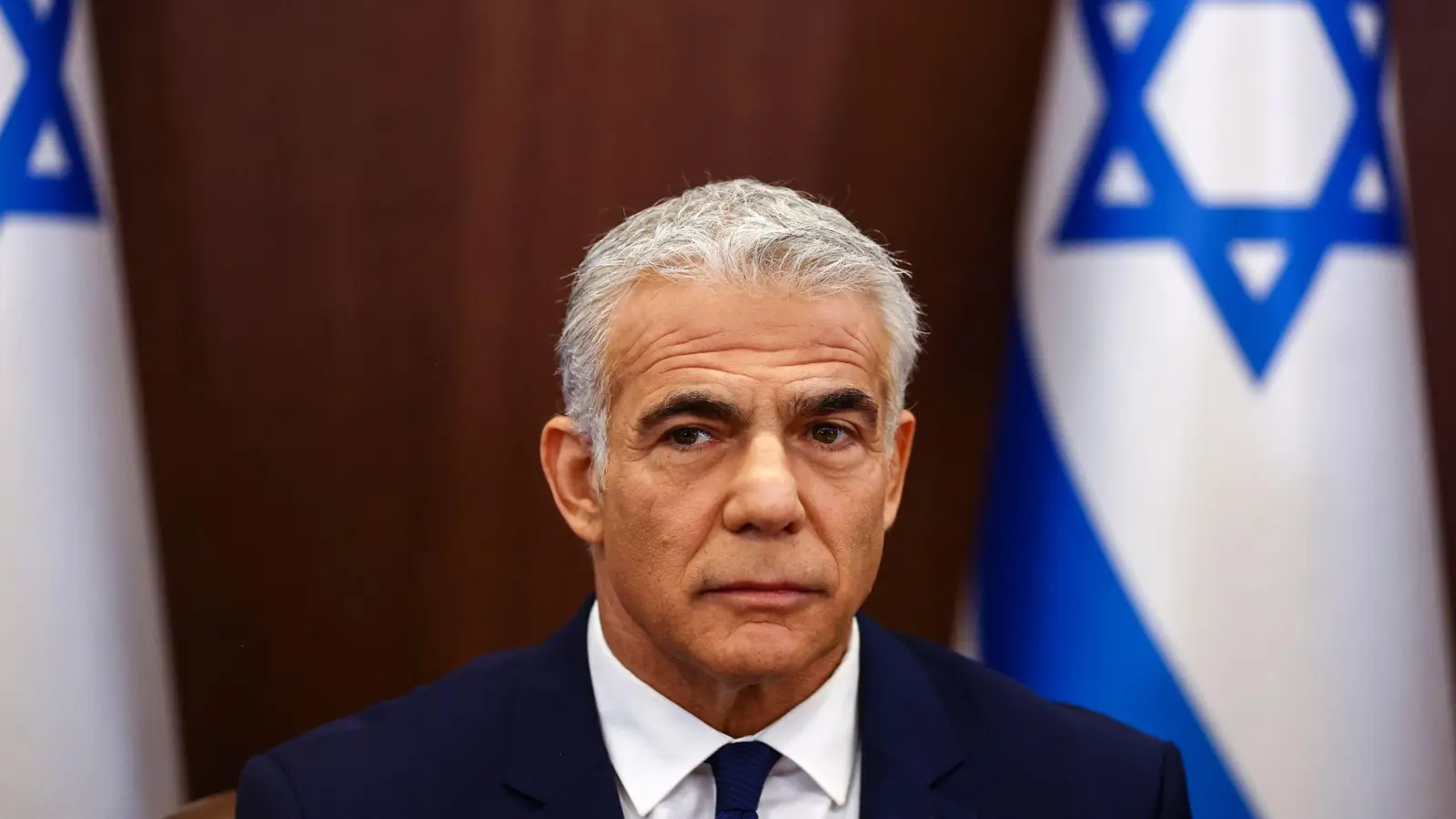 Israels Oppositionsführer Jair Lapid. (Archivbild) (Foto: Ronen Zvulun/AP/dpa)