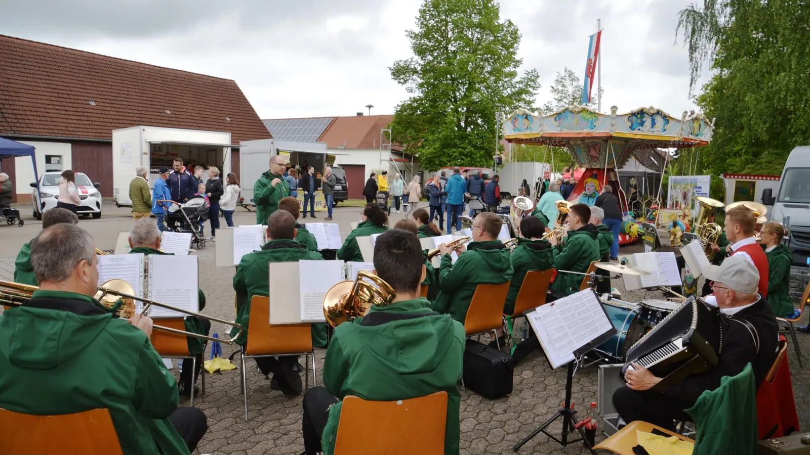 Ab 12 Uhr erwartet die Gäste abwechslungsreiches Musikprogramm bis etwa 14 Uhr. (Foto: Peter Tippl)