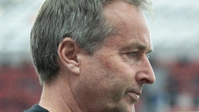 Ist für Kasper Hjulmand im Sommer schon wieder Schluss in Leverkusen? (Archivbild) (Foto: Fabian Strauch/dpa)