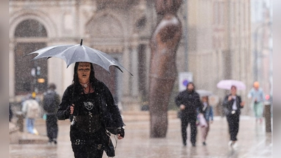Sturm Floris sorgt für Unwetter in Großbritannien und Irland. (Foto: Jacob King/PA Wire/dpa)