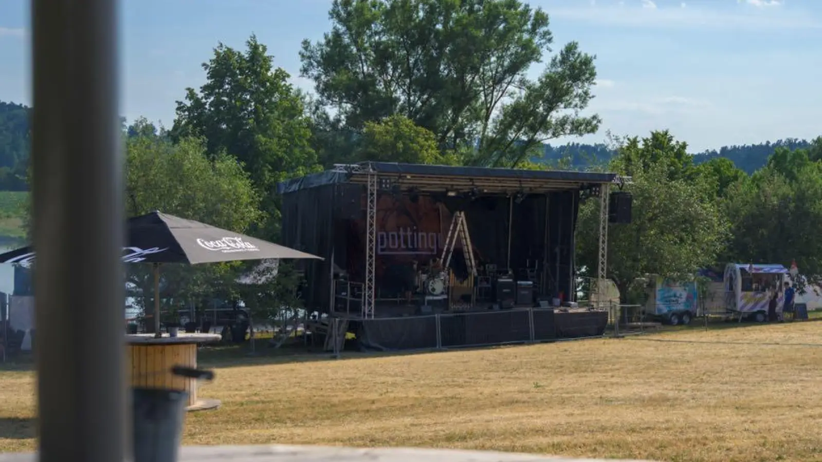 Das Burning Stausee Festival ist gestartet. (Foto: René Chlopotowski)