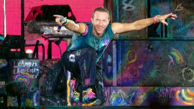 Coldplay achtet mit Erfolg darauf, dass Konzerte der Band klimafreundlicher sind. (Archivbild) (Foto: Henning Kaiser/dpa)