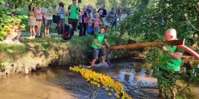 Das Entenrennen der Schützengesellschaft zählt zu den Highlights der Kirchweih. (Foto: Rainer Weiskirchen)