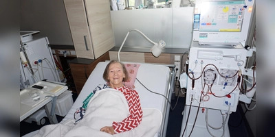 Für Maya Kandlbinder ist die Dialyse zur Normalität geworden. (Foto: Andrea Walke)