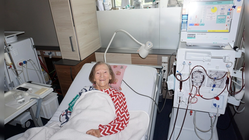 Für Maya Kandlbinder ist die Dialyse zur Normalität geworden. (Foto: Andrea Walke)