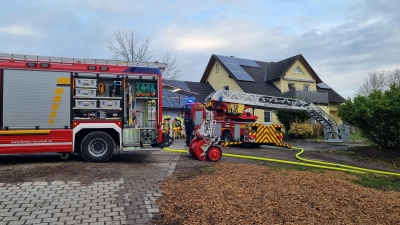 Zu einem Brand wurden die Einsatzkräfte am Donnerstagnachmittag nach Diebach gerufen. (Foto: Rainer Weiskirchen)