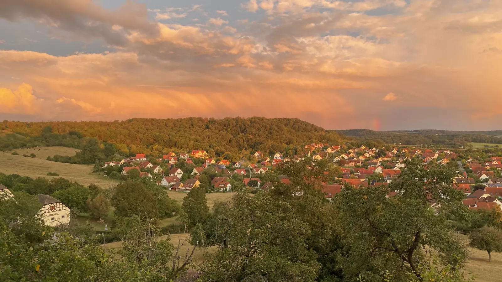 Der Naturpark Frankenhöhe umfasst ein Gebiet von rund 1100 Quadratkilometern. Auch Colmberg gehört dazu. (Foto: Manfred Blendinger)