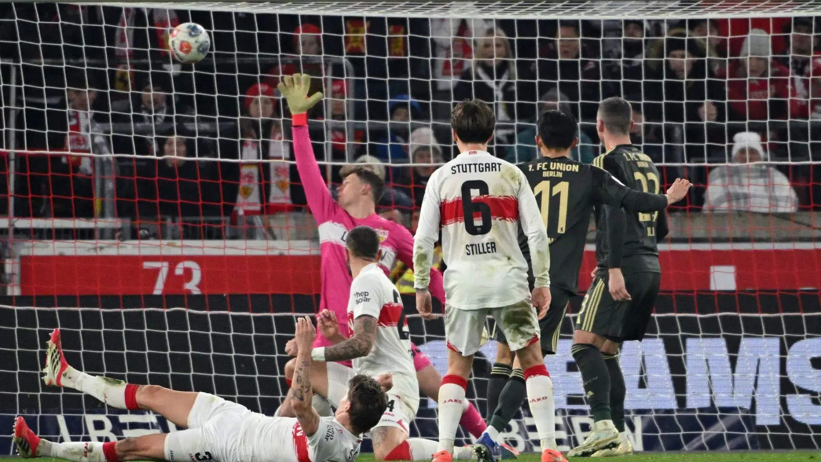 Wooyeong Jeong traf für Union zum 1:1. (Foto: Marijan Murat/dpa)