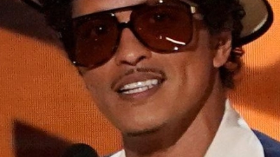 Bruno Mars spielt im Juni im Berliner Olympiastadion. (Archivbild) (Foto: Chris Pizzello/Invision via AP/dpa)