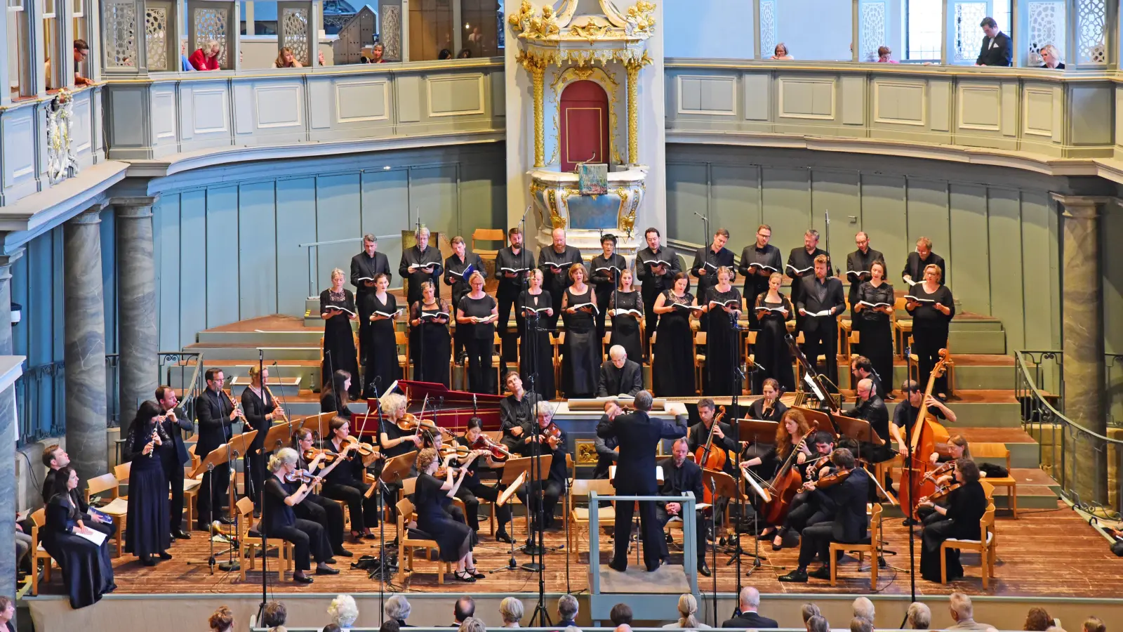 Im Jahr 2019 führte die Gaechinger Cantorey in der Gumbertuskirche die Johannes-Passion auf. Diesmal wird das Werk mit dem Windsbacher Knabenchor zu erleben sein. (Archivfoto: Jim Albright)