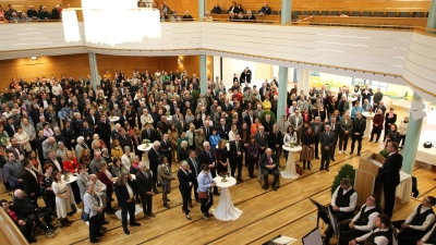 Volles Haus: Ebenso wie im vergangenen Jahr ist wieder davon auszugehen, dass bis zu 900 Menschen der Einladung zum Neujahrsempfang folgen werden.  (Archivfoto: Alexander Biernoth)