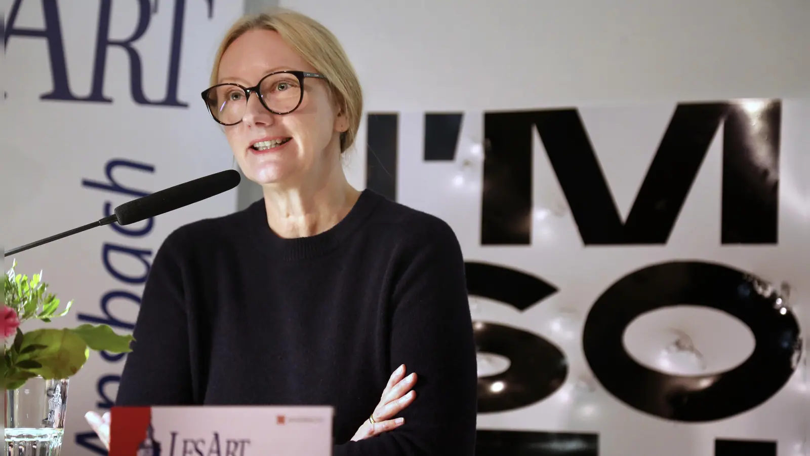 Stellte ihren vielschichtigen Roman über eine Mutter-Tochter-Beziehung vor: Kristine Bilkau. (Foto: Martina Kramer)