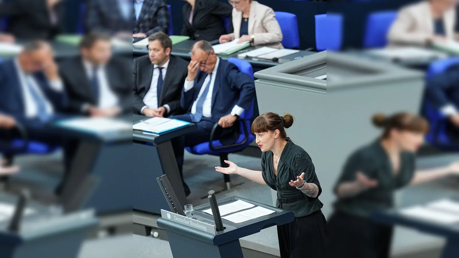 Die Enthaltung der Linken verändert die Ausgangslage für die Abstimmung am Freitag. (Foto: Michael Kappeler/dpa)