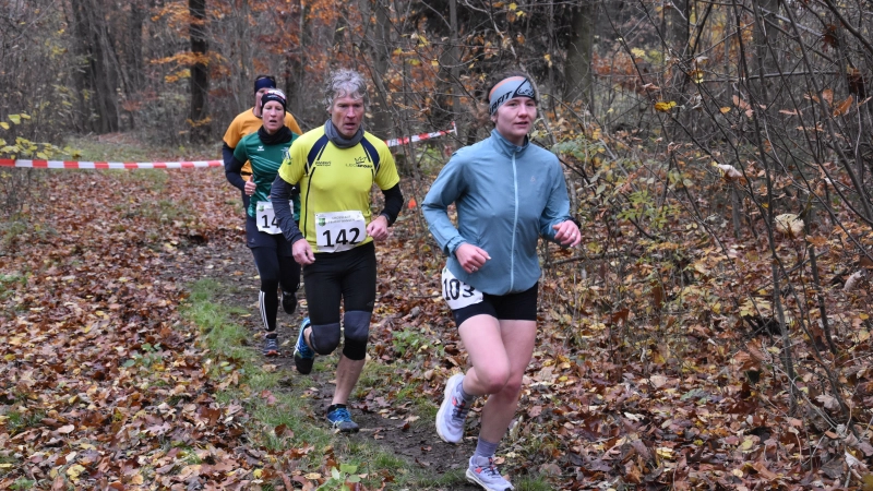 2025 führte die Strecke durch den Feuchtwanger Herbstwald. (Foto: Jörg Behrendt)
