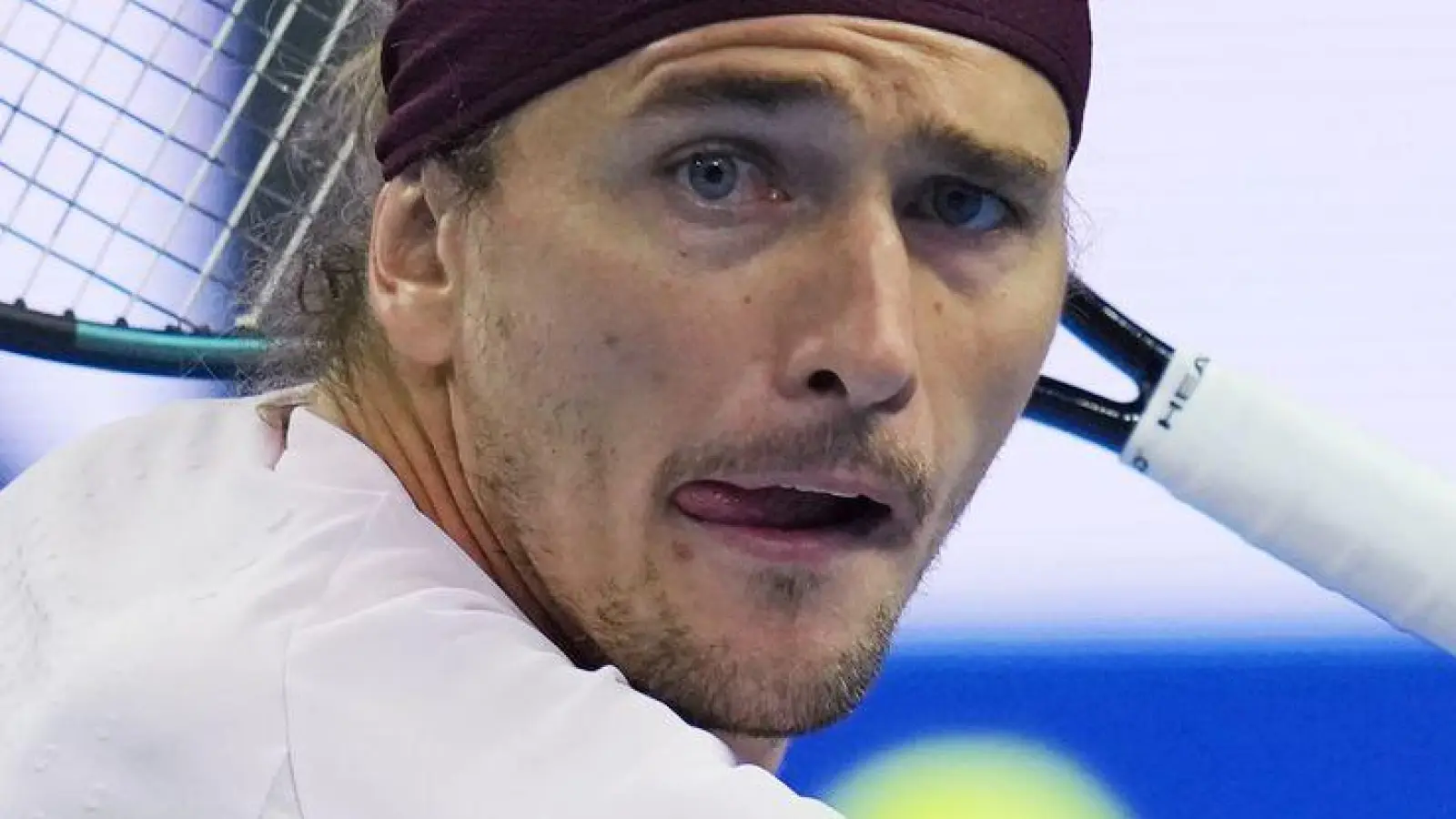 Alexander Zverev bleibt in der Erfolgsspur. (Foto: Ng Han Guan/AP/dpa)