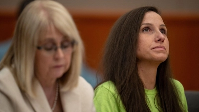 Kouri Richins muss wegen Mordes lebenslänglich hinter Gitter (Foto aktuell)  (Foto: Trent Nelson/Pool The Salt Lake Tribune/AP/dpa)