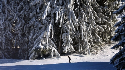 Die niedrigen Temperaturen samt Schneefall im Allgäu ließen zuletzt einen frühen Start in die Skisaison zu. (Archivbild) (Foto: Karl-Josef Hildenbrand/dpa)
