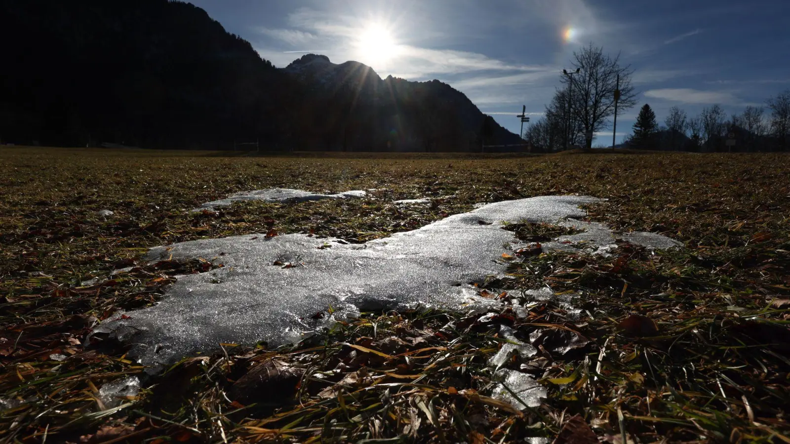 Kalt aber weitgehend sonnig sind die Wetteraussichten für Bayern. (Archivbild) (Foto: Karl-Josef Hildenbrand/dpa)