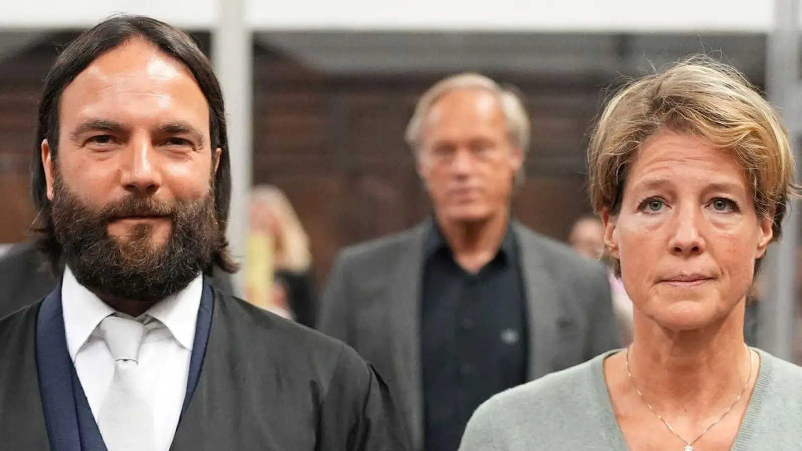 Es ist bereits der 44. Verhandlungstag im Prozess gegen Christina Block. (Foto: Marcus Brandt/dpa Pool/dpa)