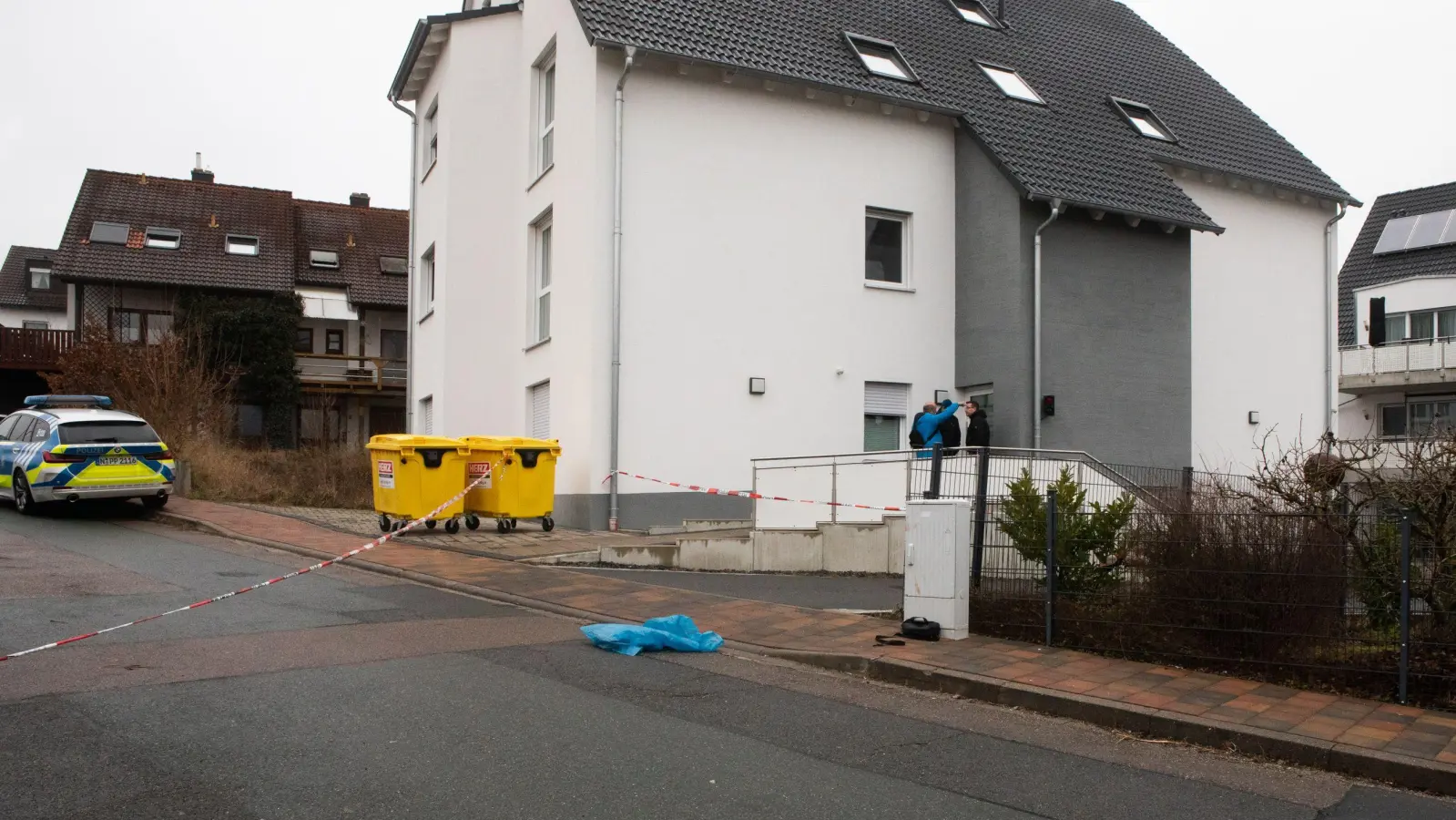 Der Tatort in Heilsbronn: ein ruhiges Wohnviertel in der St.-Gundekar-Straße. (Archivbild: Evi Lemberger)