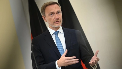 Mit der wirtschaftlichen Dynamik im Land nicht zufrieden: Bundesfinanzminister Christian Lindner. (Foto: Britta Pedersen/dpa)