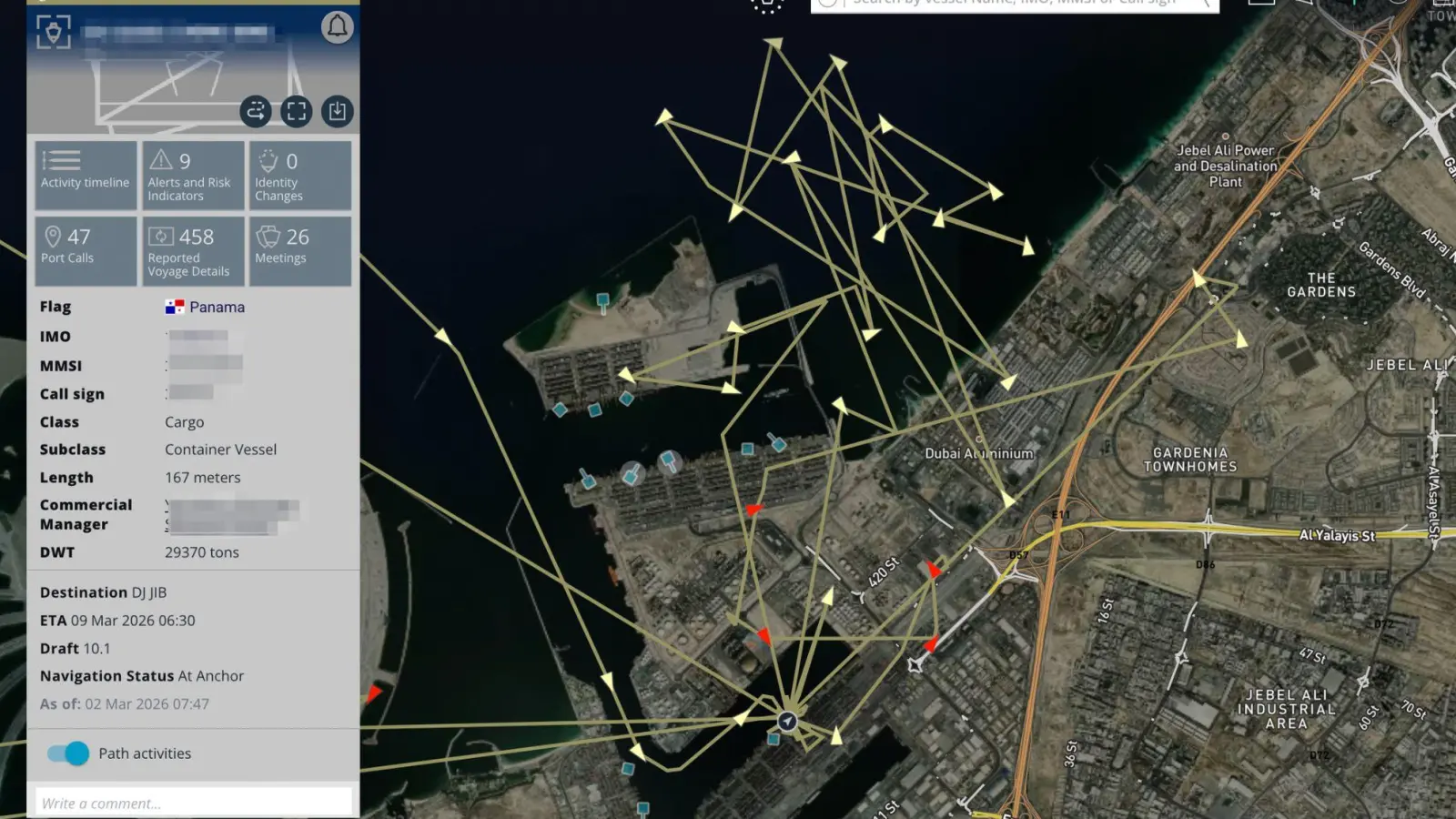 Satellitendaten werden gezielt genutzt, um Feinde zu täuschen. (Archivbild) (Foto: ---/Windward/dpa)
