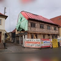 Die Sanierung des westlichen Abschnitts des Czasch-Anwesens ist heuer der größte Einzelposten im Markt Bibarter Haushaltsplan. (Foto: Andreas Reum)