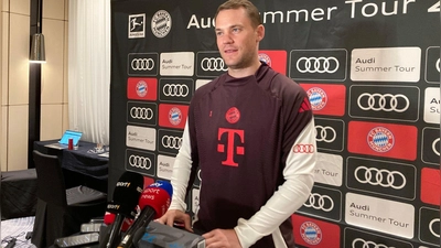 Klare Kapitäns-Worte in Seoul: Manuel Neuer. (Foto: Klaus Bergmann/dpa)