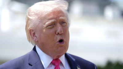 Trump rechnet bald mit einem Deal mit dem Iran.  (Foto: Manuel Balce Ceneta/AP/dpa)