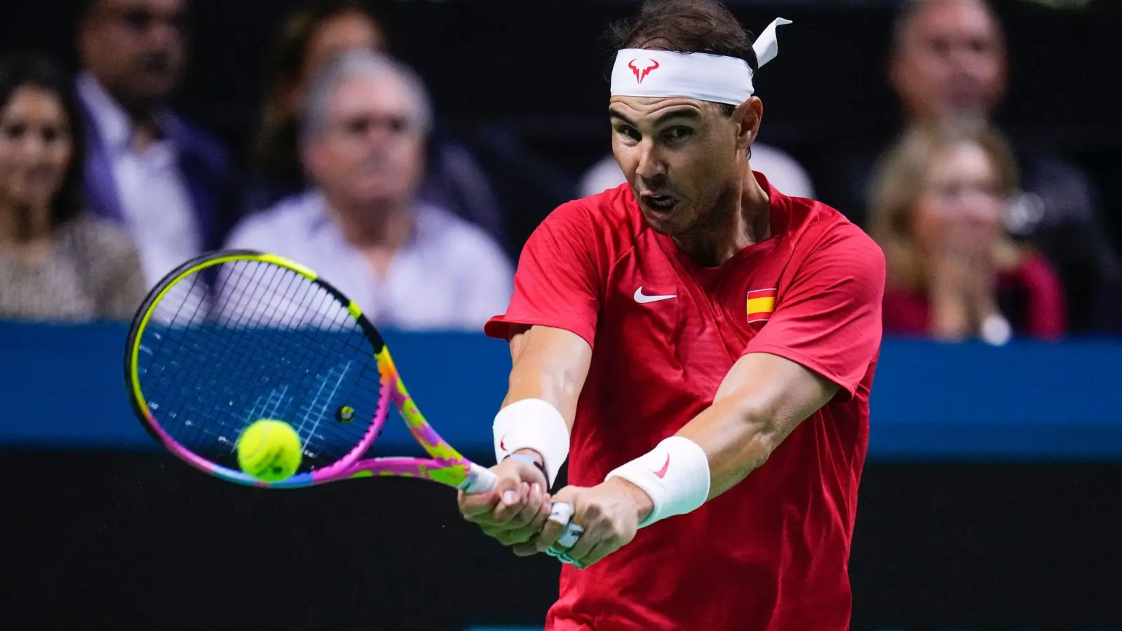 Rafael Nadal hat das letzte Spiel seiner Karriere verloren. (Foto: Manu Fernandez/AP/dpa)