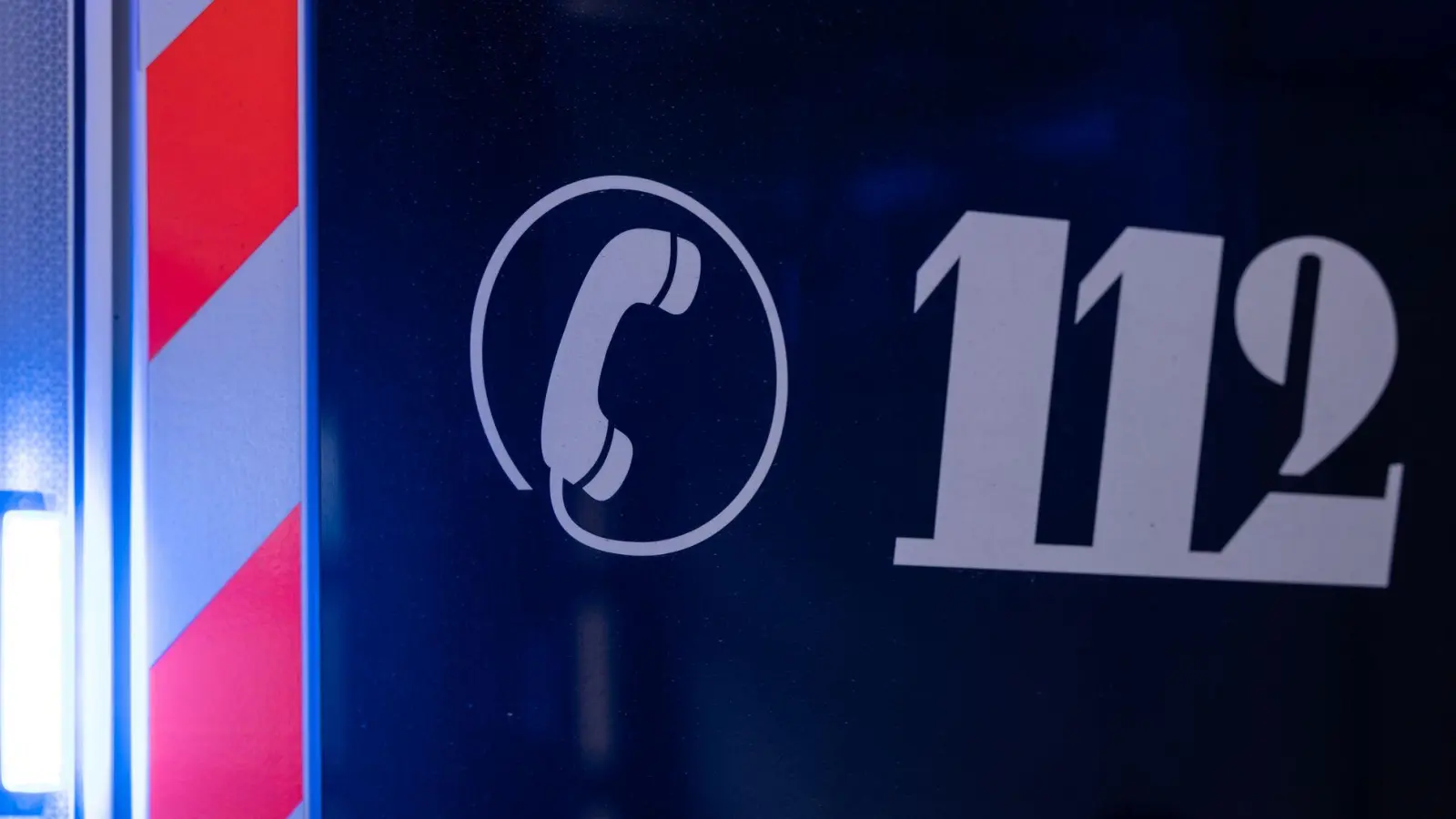 Rettungskräfte untersuchten die Frau am Ufer - sie blieb unverletzt. (Symbolbild) (Foto: Hannes P Albert/dpa)