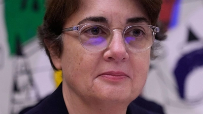 Die Museumsdirektorin Laurence des Cars reichte ihren Rücktritt ein. (Archivbild) (Foto: Michel Euler/AP/dpa)