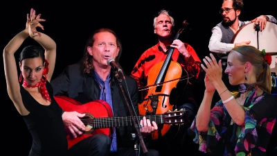 In die Gassen und Tavernen von Andalusien will Ricardo Volkert mit seinem Ensemble sein Publikum musikalisch am Samstag, 5. Juli, im Schlosshof entführen. (Foto: Elle Brüsch)