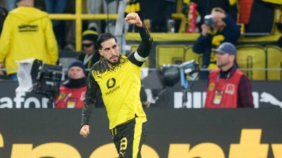 Kapitän Emre Can bescherte dem BVB gegen St.Pauli den späten Sieg. (Foto: Bernd Thissen/dpa)