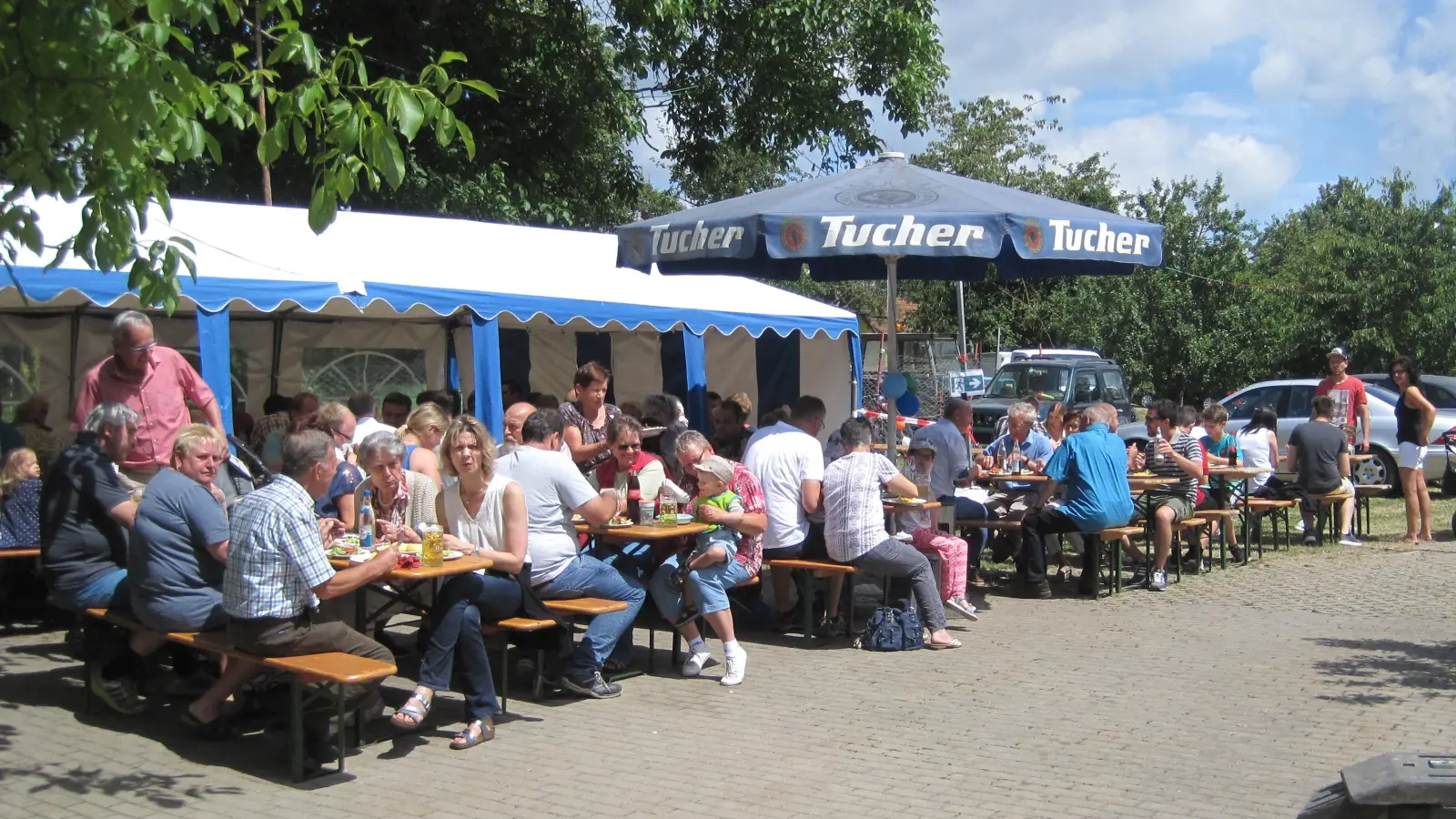 Vom 19. bis 21. Juni 2026 wird in Tauberscheckenbach Feuerwehr- und Gemeindefest gefeiert.  (Foto: Gemeinde Adelshofen)