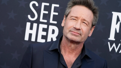 „Akte X“-Star David Duchovny erhält den Ehrenpreis des Festivals. (Archivbild) (Foto: Jordan Strauss/AP/dpa)