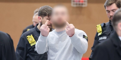 Einer der Angeklagten eines Prozesses in Bamberg gegen eine Automatensprenger-Bande aus den Niederlanden: Es ist stets der gleiche „Modus Operandi”. (Foto: Daniel Löb/dpa)