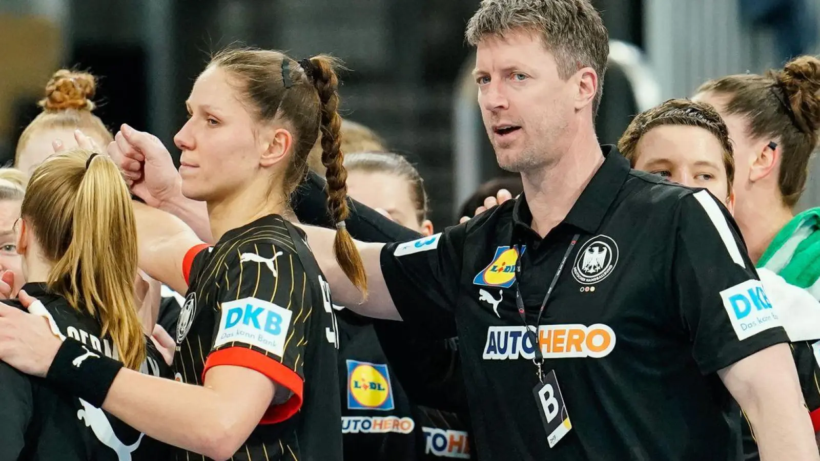 Die DHB-Frauen sicherten sich vorzeitig den Gruppensieg in der EM-Qualifikation. (Foto: Uwe Anspach/dpa)