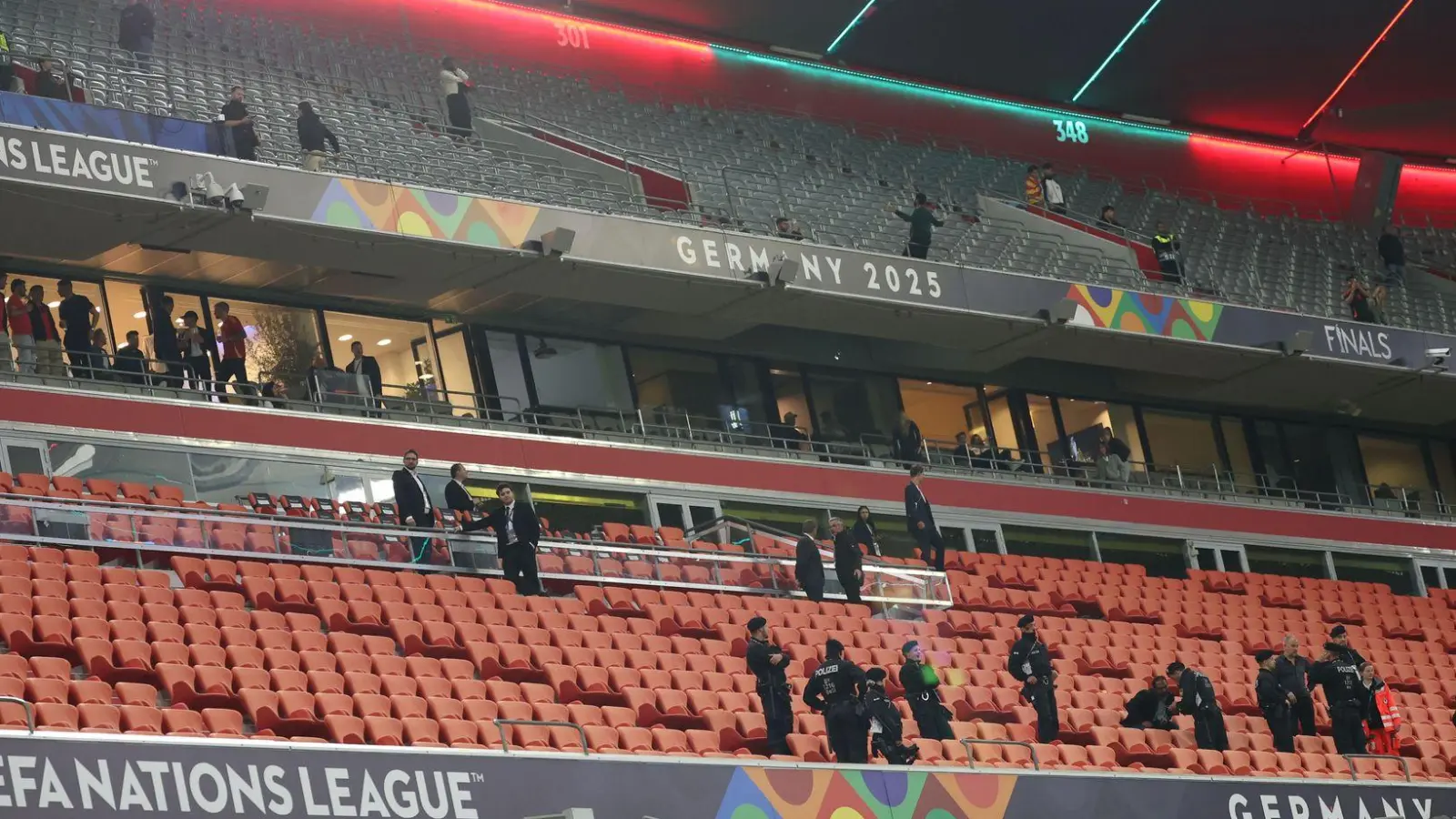 Ein Unfall hat das Nations-League-Finale überschattet. (Foto: Christian Charisius/dpa)