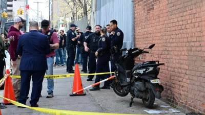 Die Ermittler gehen von einem Zusammenhang mit Bandenkriminalität aus.  (Foto: Kyle Mazza, Kyle Mazza/TheNEWS2 via ZUMA Press Wire/dpa)