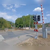 Absoluter Stillstand herrschte am Montag noch an der durch eine Zugentgleisung beschädigten Weiche in Bad Windsheim. (Foto: Alexander Rausch)