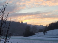 Winter im Tal - gesehen bei Rothenburg (Foto: FLZ)