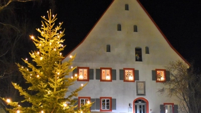 Die Vorfreude auf den beliebten Weihnachtsmarkt in Aurach ist wieder groß. (Foto: Werner Wenk)