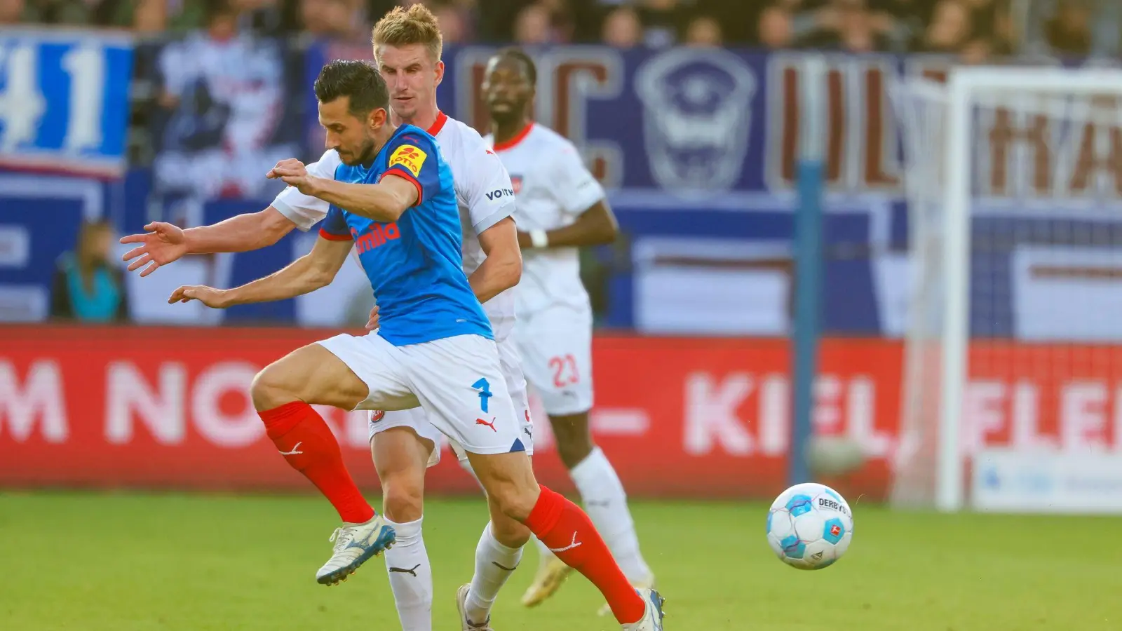 Holstein Kiel hatte den 1. FC Heidenheim zu Gast. (Foto: Frank Molter/dpa)