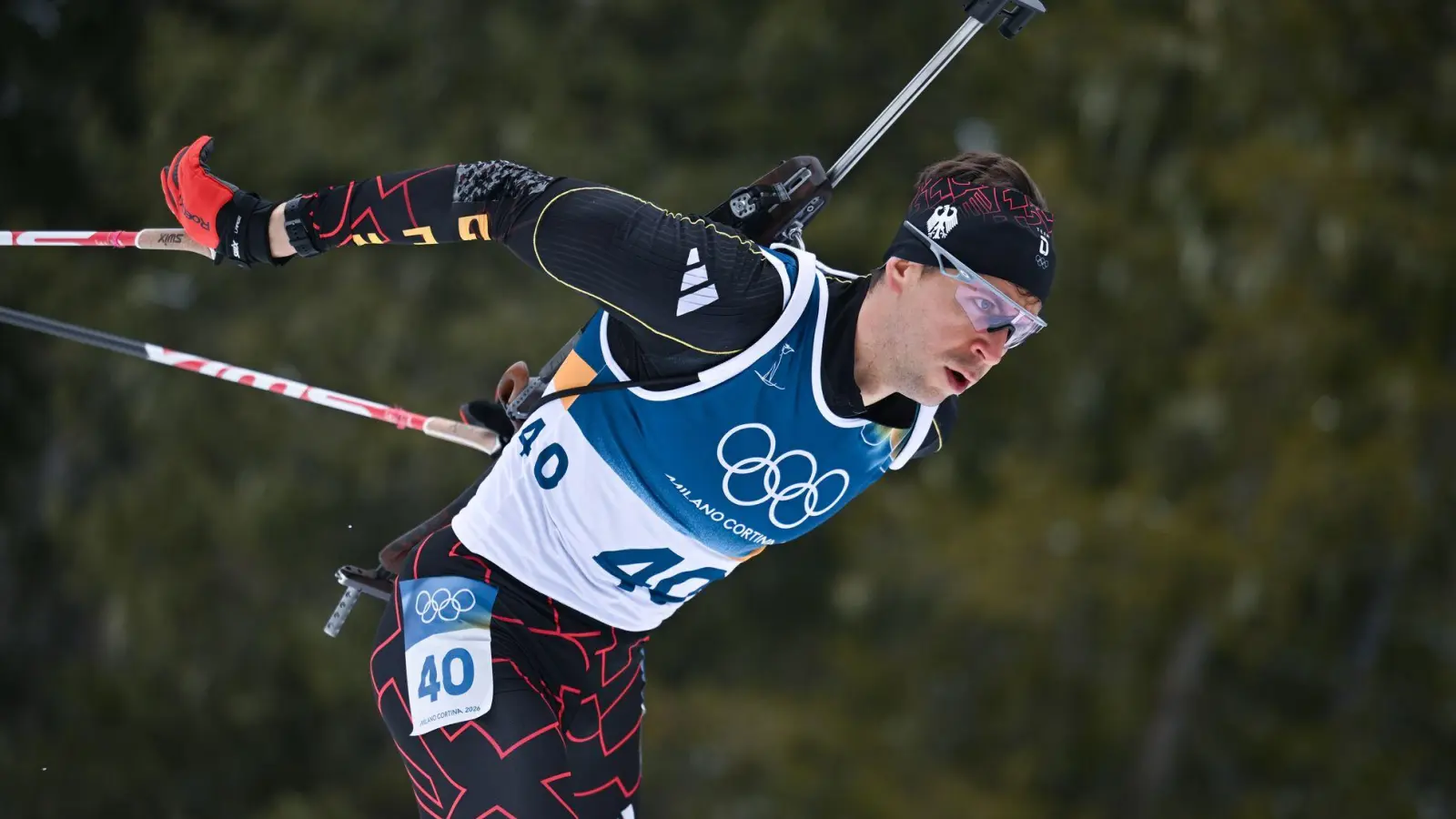  Philipp Nawrath zeigte ein starkes Rennen. (Foto: Hendrik Schmidt/dpa)